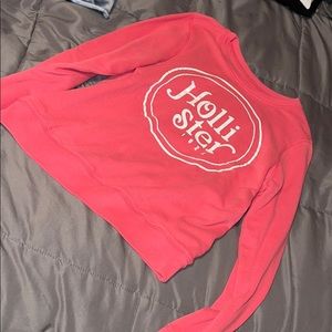 Hollister pink crewneck